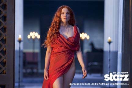  Erin Cummings who stars as Spartacus' wife Sura is very believable as 